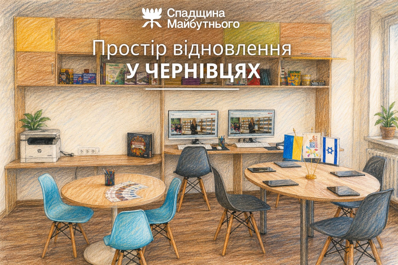 В Черновцах начали создавать израильское «Пространство восстановления» для детей в больнице