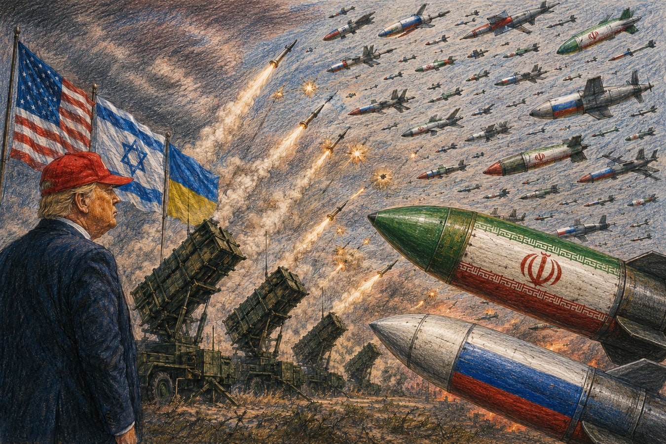 Иран и Россия бьют по уязвимому месту Запада: США опасаются, что затяжная война оставит их без ракет Patriot