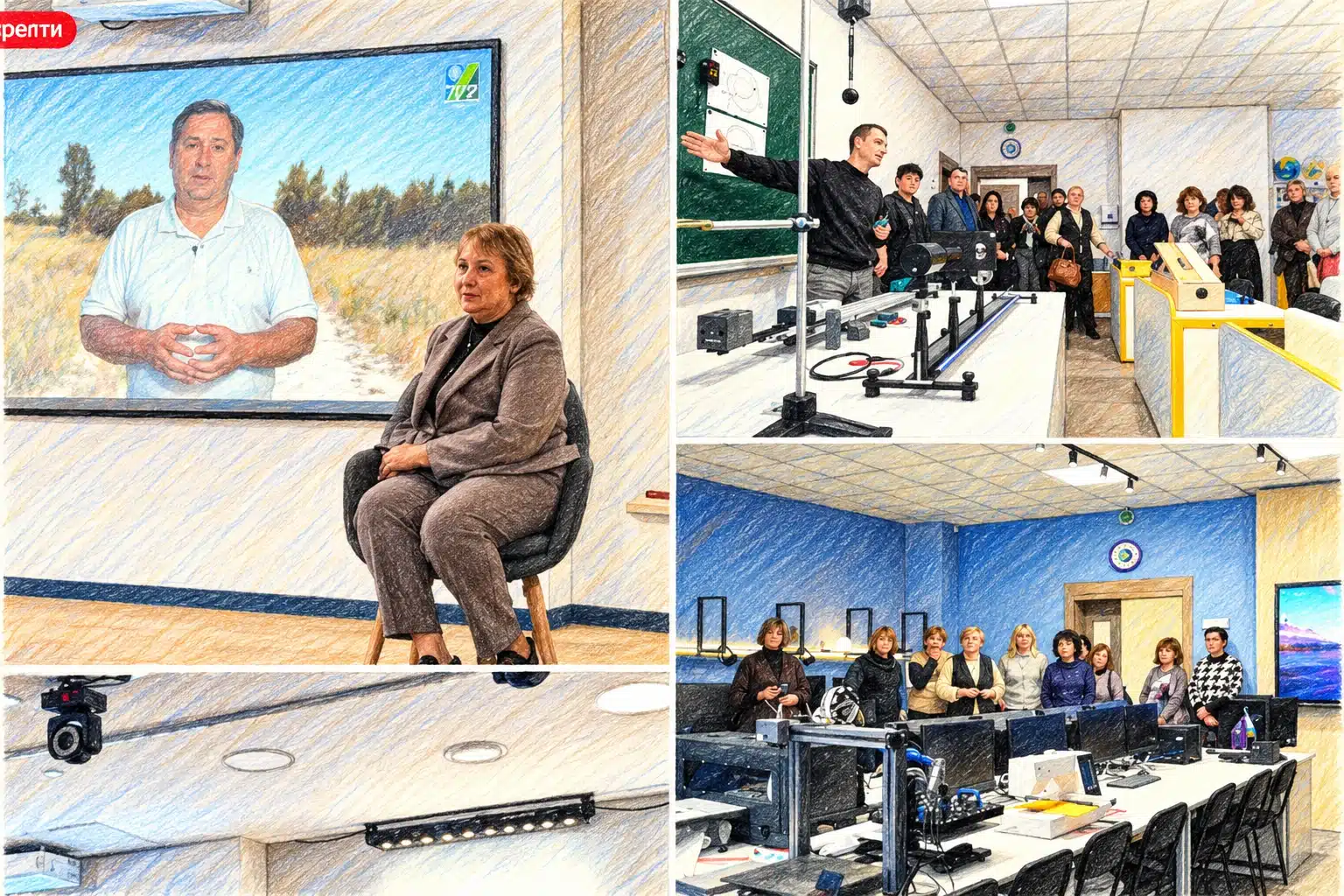Израиль помогает украинским учителям защитить детей от последствий войны: ККЛ начал обучение в Белой Церкви